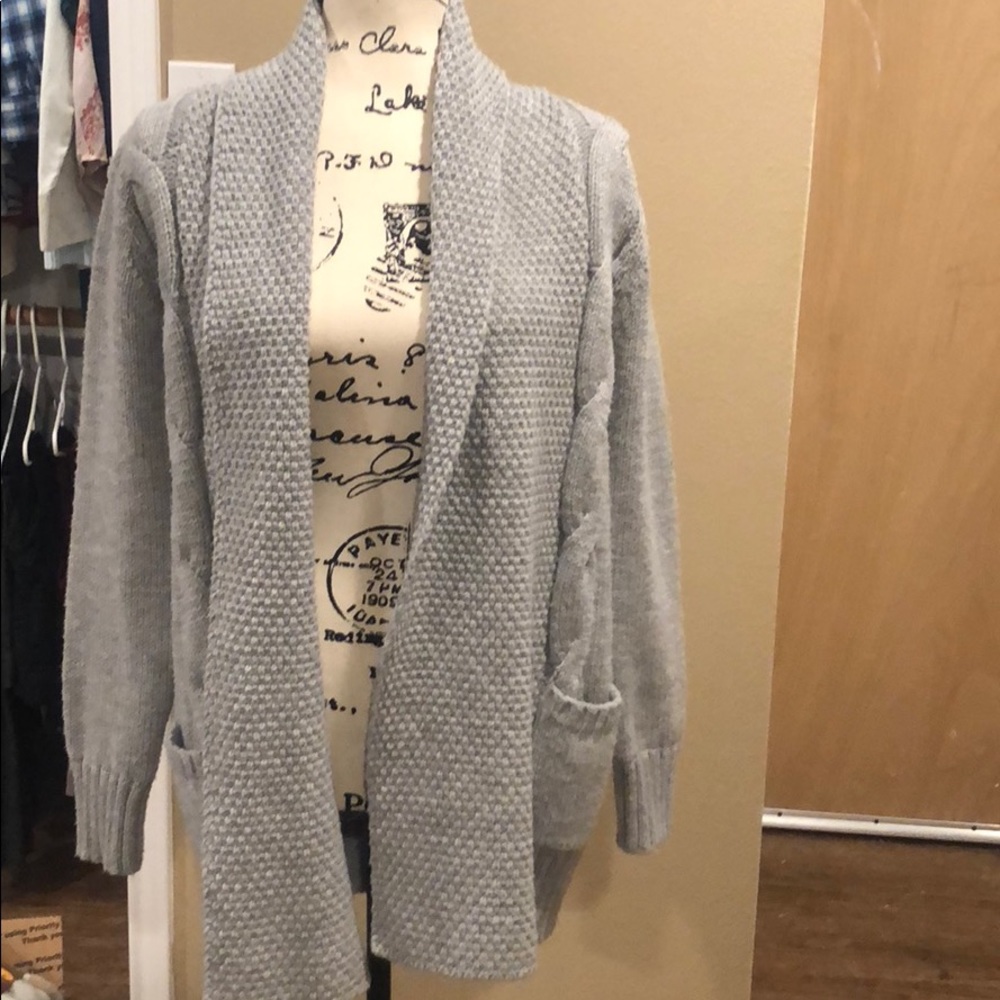 Very warm open front sweater